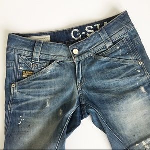 G-Star Raw Denim Aged Skinny Jeans